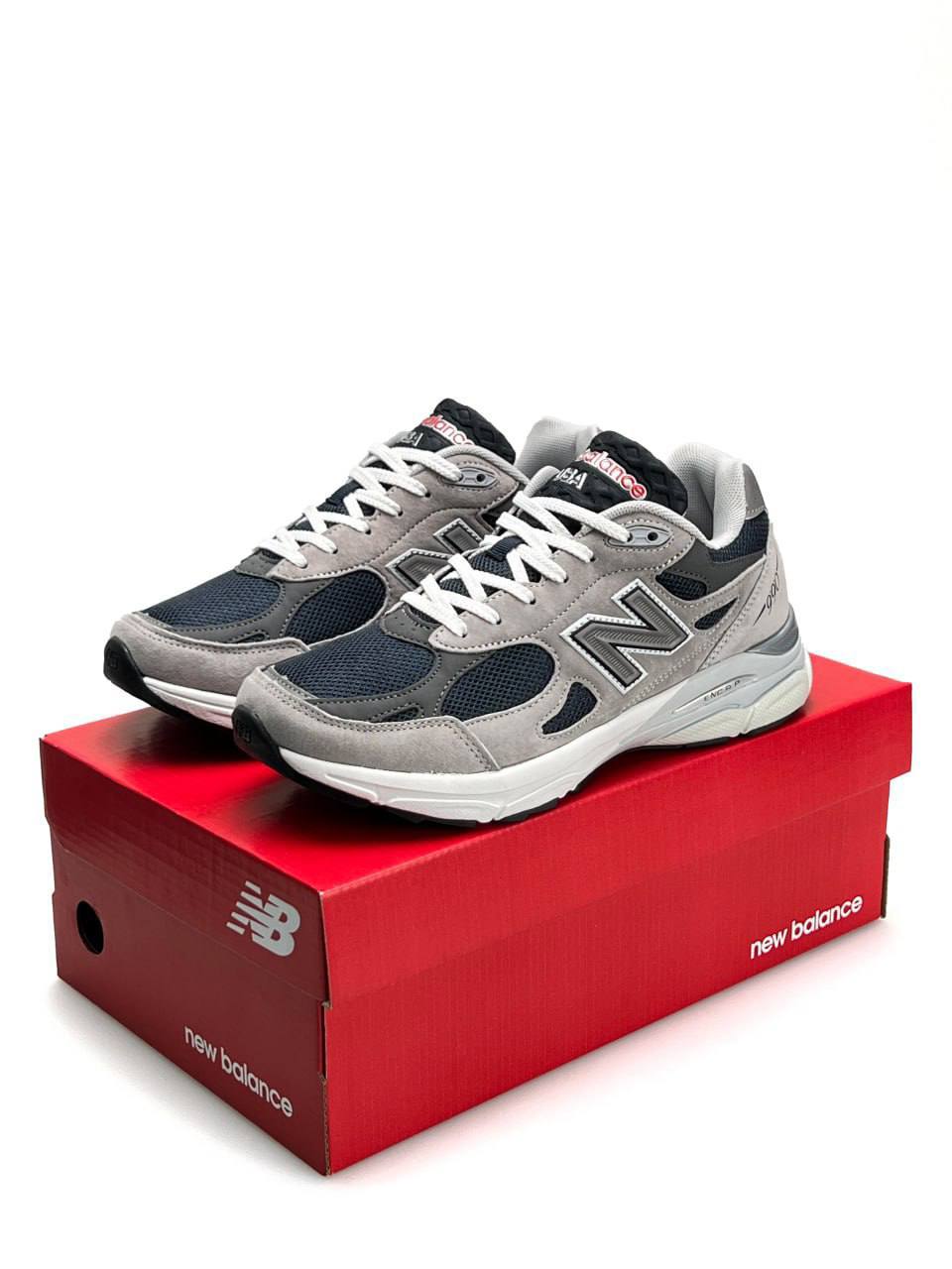 New Balance 990 New Grey Black White
