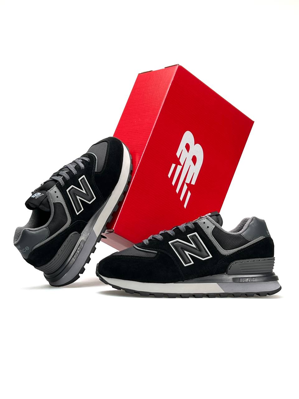 New Balance 574 Black Grey