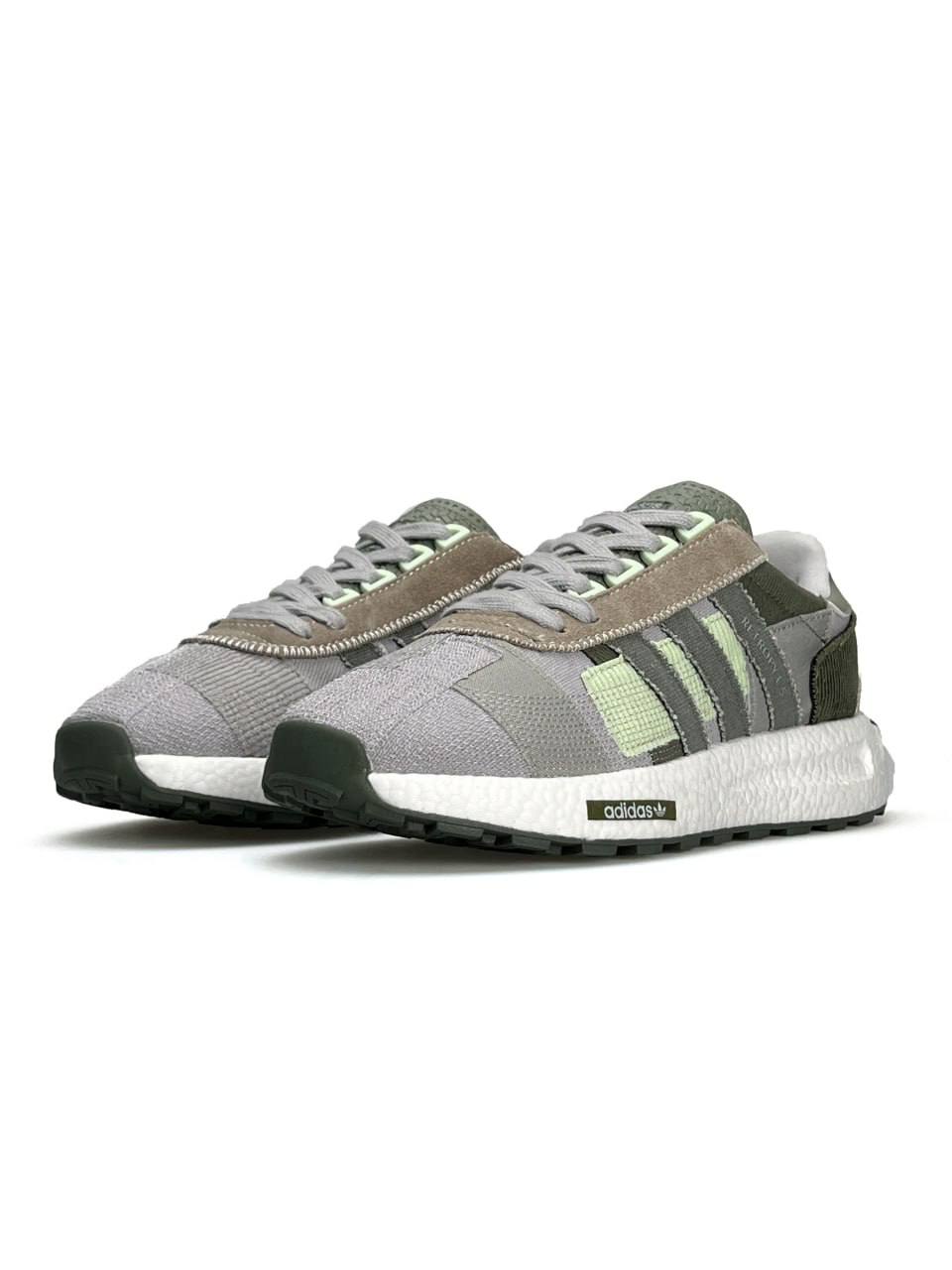 Adidas Retropy E5 Texture White Grey Green
