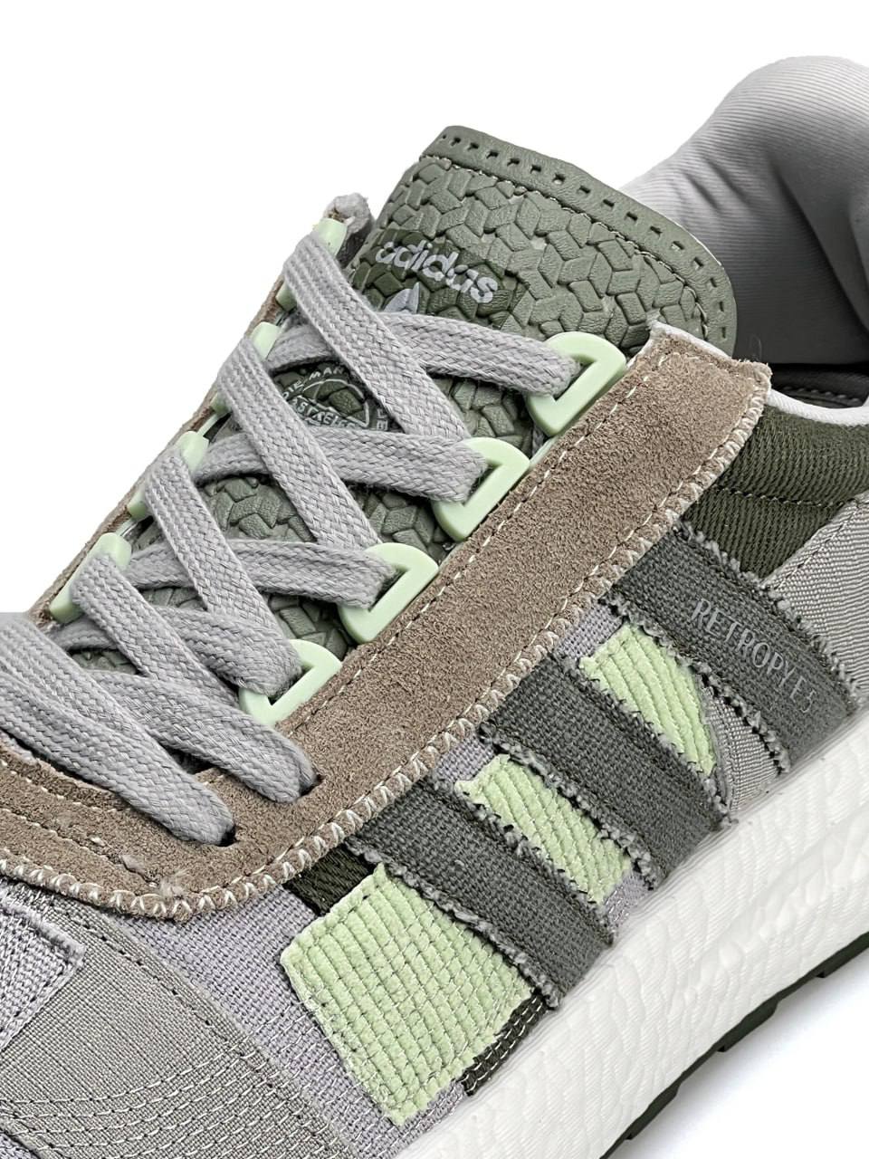 Adidas Retropy E5 Texture White Grey Green