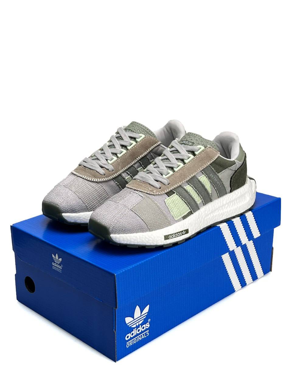 Adidas Retropy E5 Texture White Grey Green