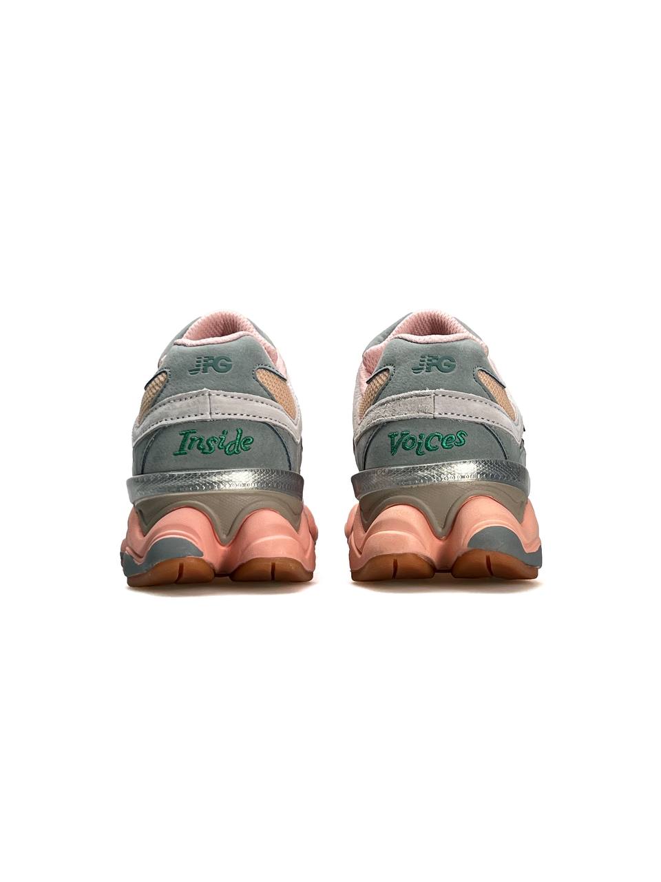 New Balance 9060 Grey Orange Cordura