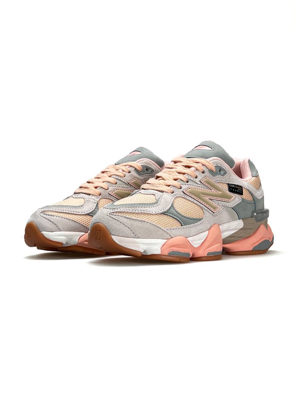 New Balance 9060 Grey Orange Cordura