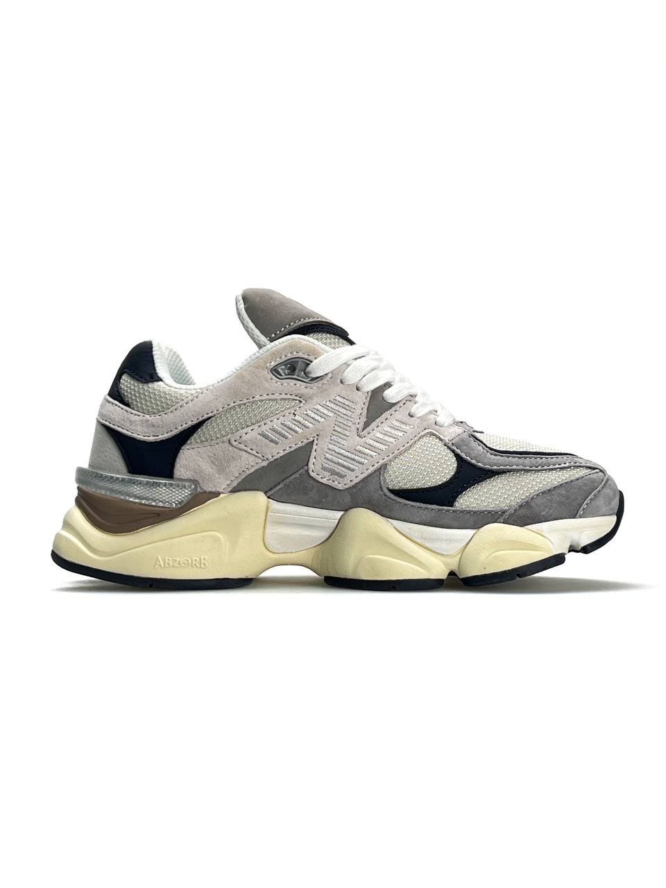 New Balance 9060 Grey Brown Cordura