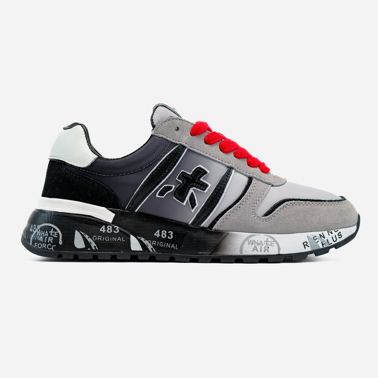 Premiata Mick Black Grey