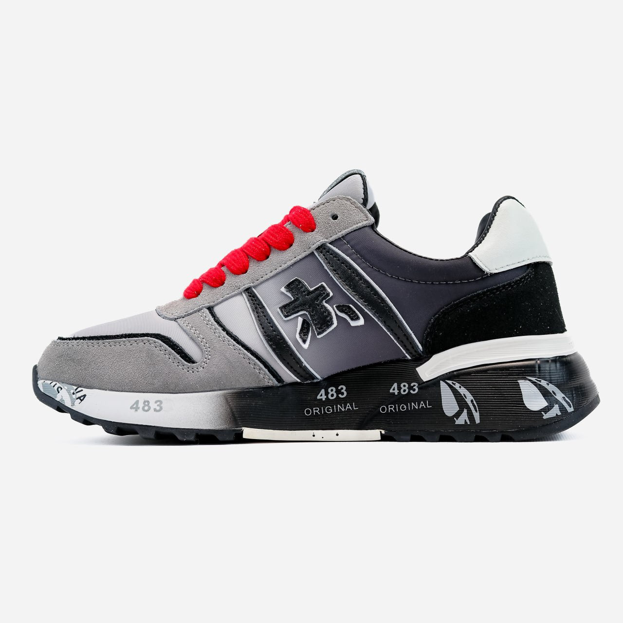Premiata Mick Black Grey
