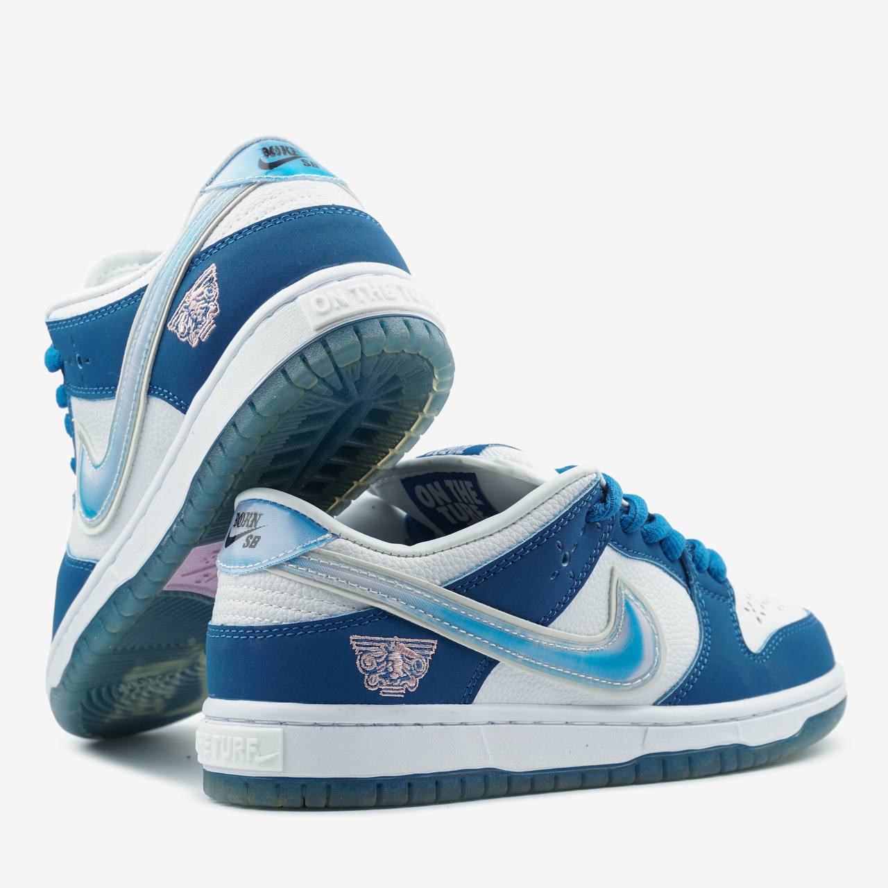 Nike SB Dunk Born x Raised White Blue