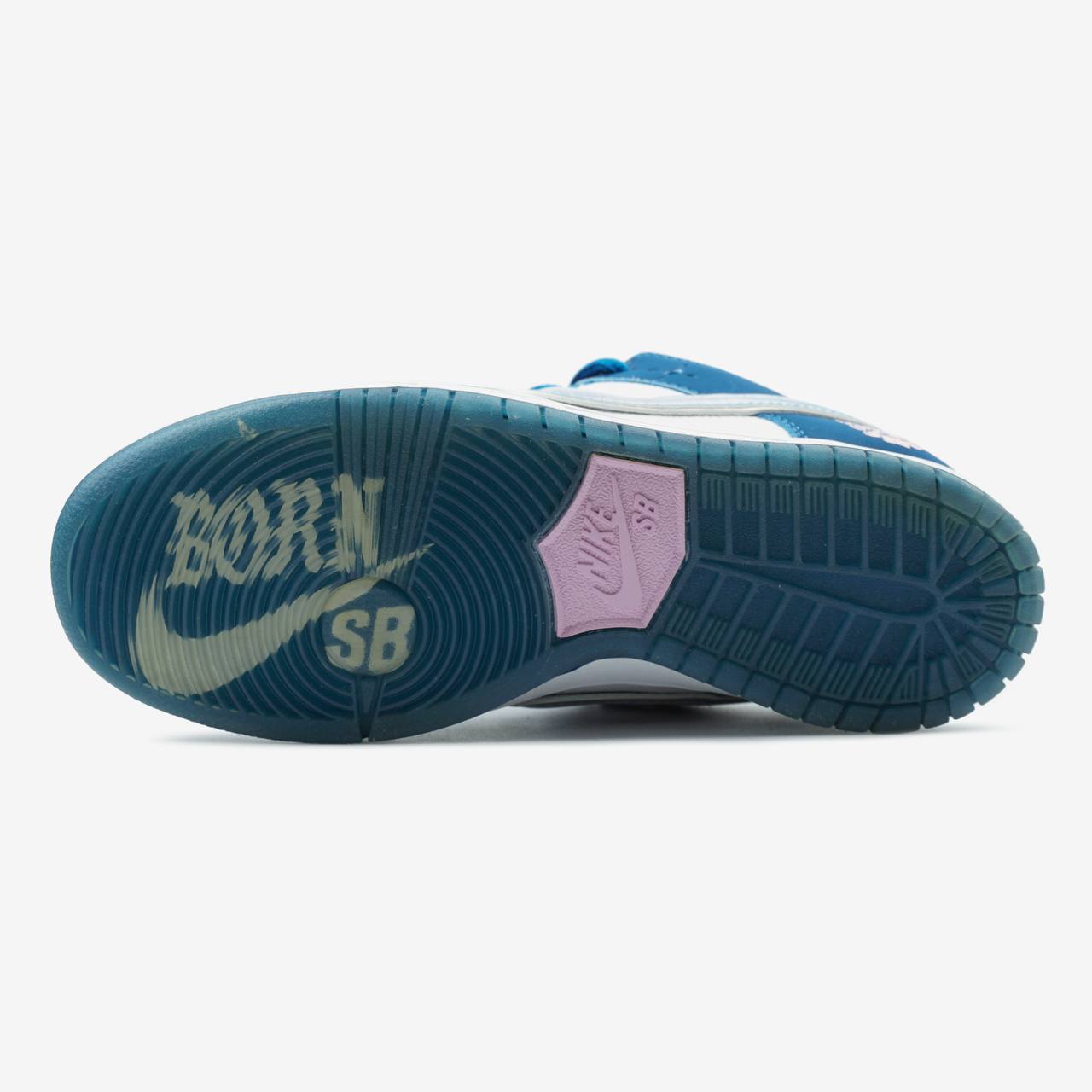 Nike SB Dunk Born x Raised White Blue
