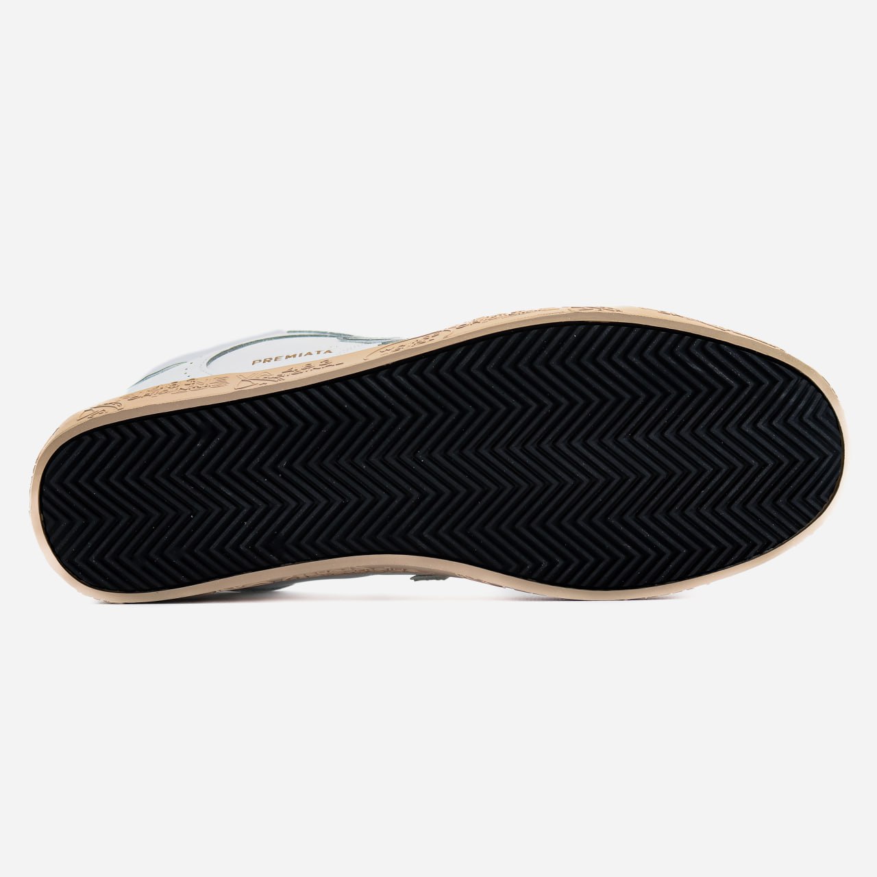 Premiata Steven White Beige Green