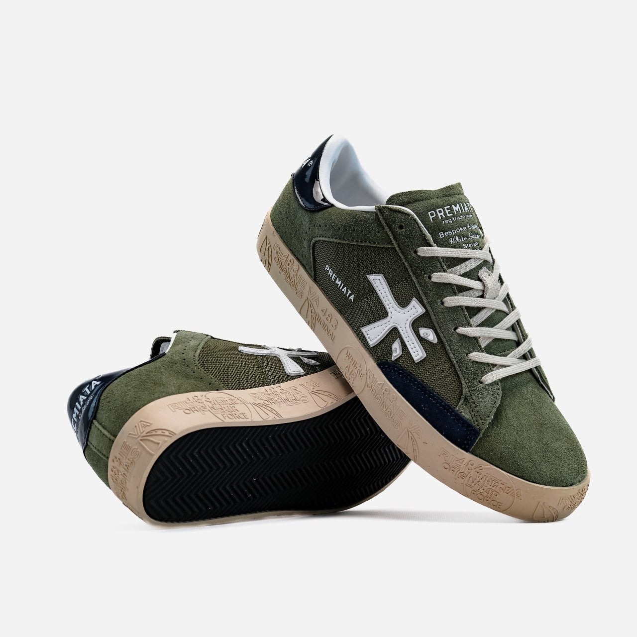 Premiata Steven Green Beige