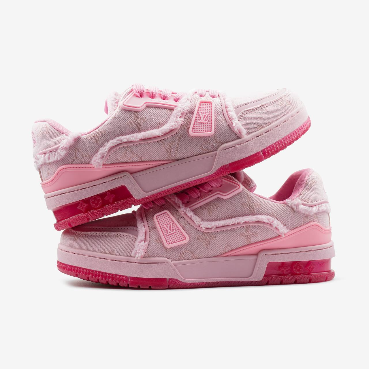 Louis Vuitton Trainer Triple Pink