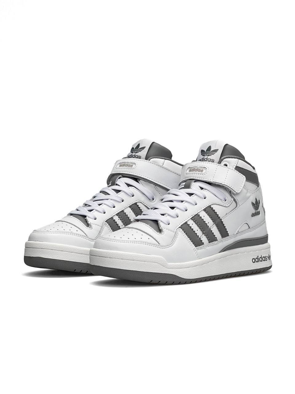 Adidas Forum 84 Mid White Grey