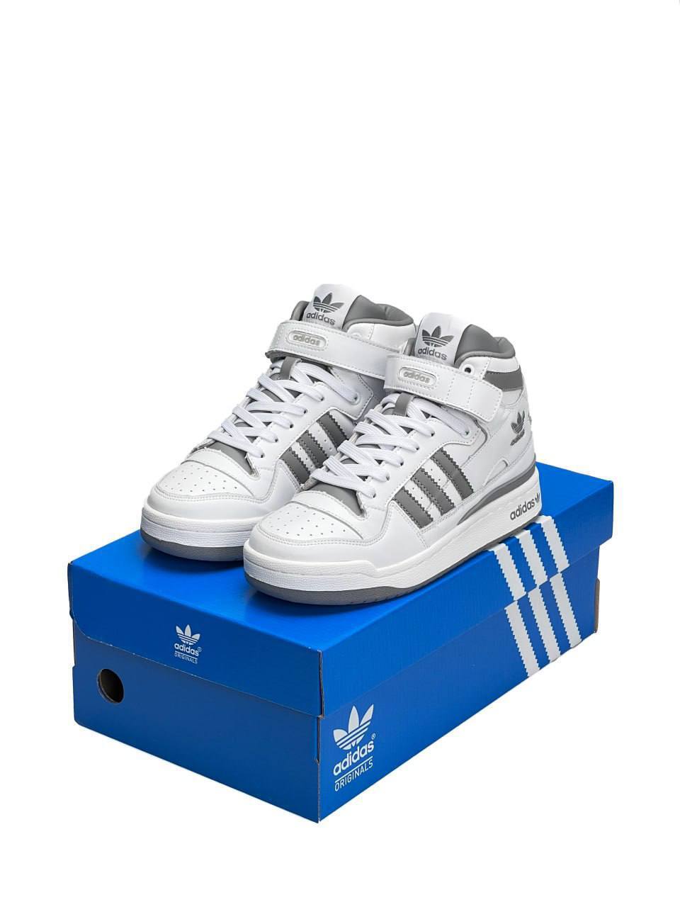 Adidas Forum 84 Mid White Grey