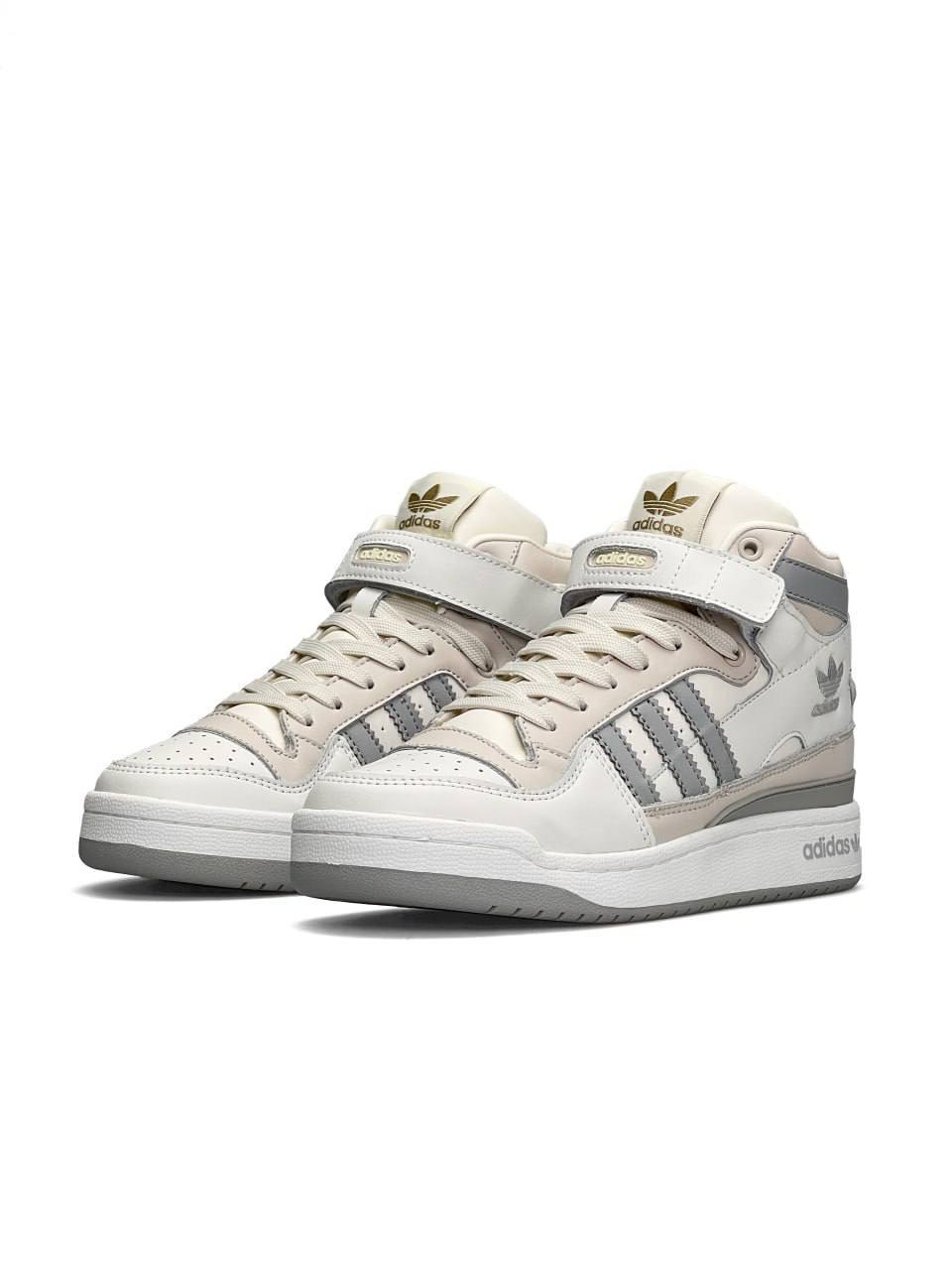 Adidas Forum 84 Mid Milk Grey