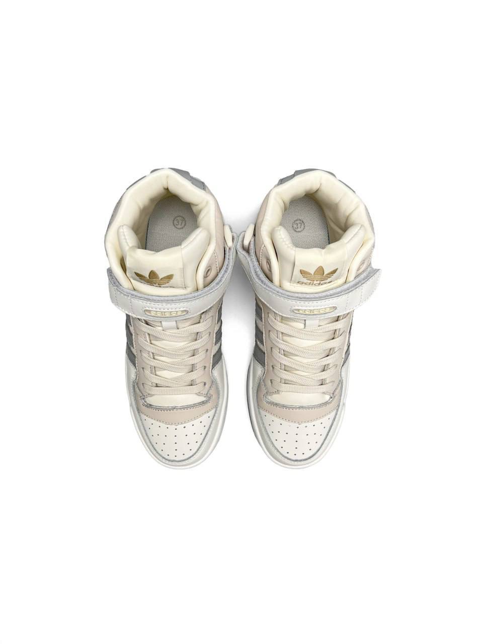Adidas Forum 84 Mid Milk Grey