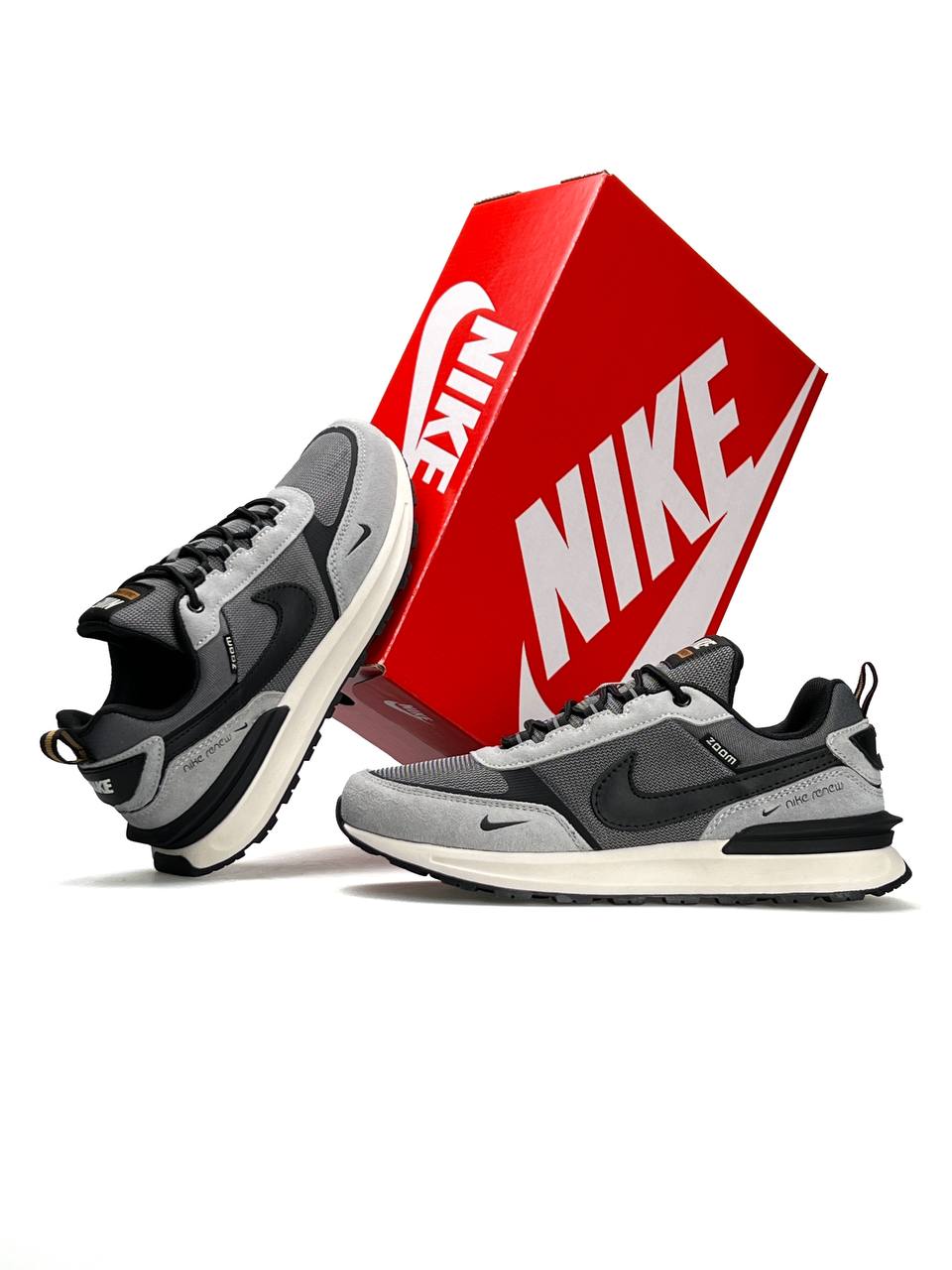 Nike Zoom Lunar Apparent Light Grey Black