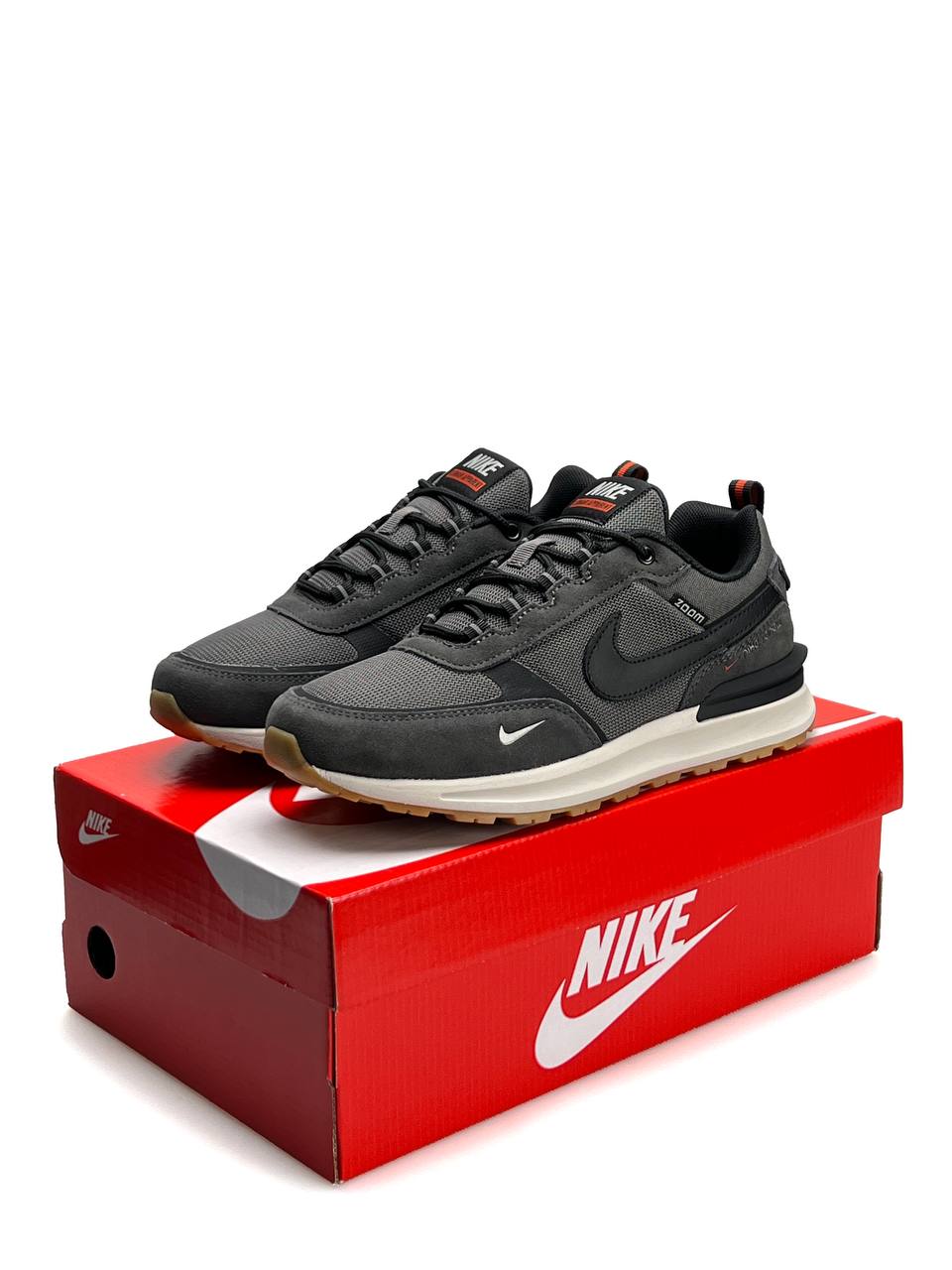 Nike Zoom Lunar Apparent Dark Grey Black Gum