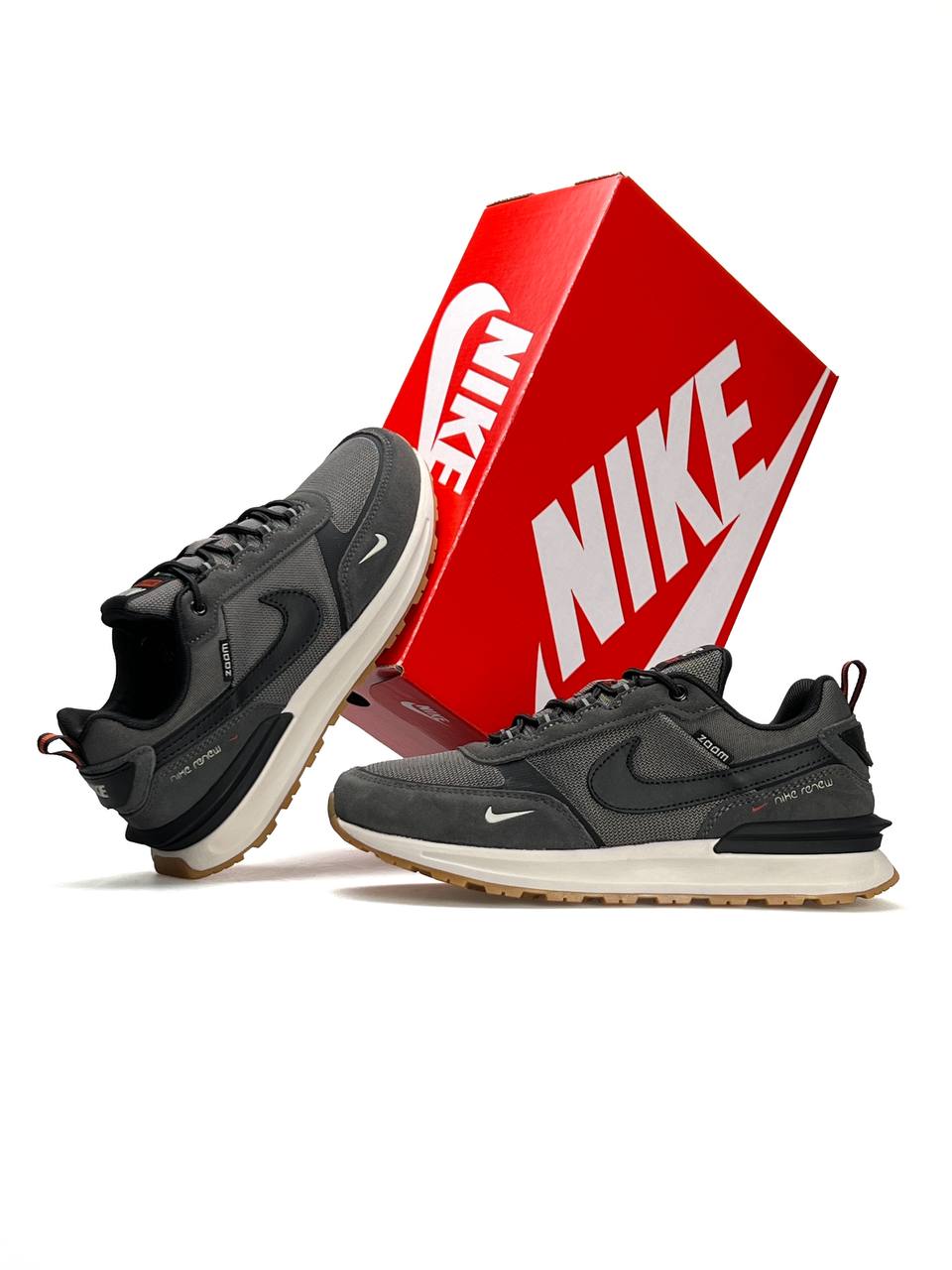 Nike Zoom Lunar Apparent Dark Grey Black Gum