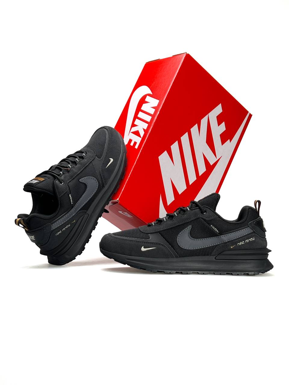 Nike Zoom Lunar Apparent Black Grey