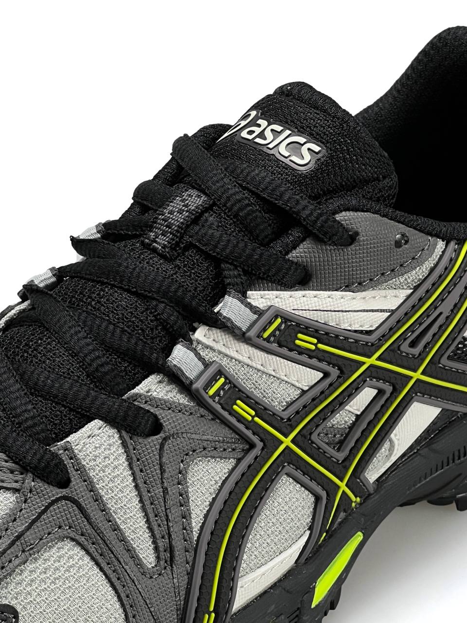 ASICS Gel-Kahana 8 Grey White Black Neon Lines