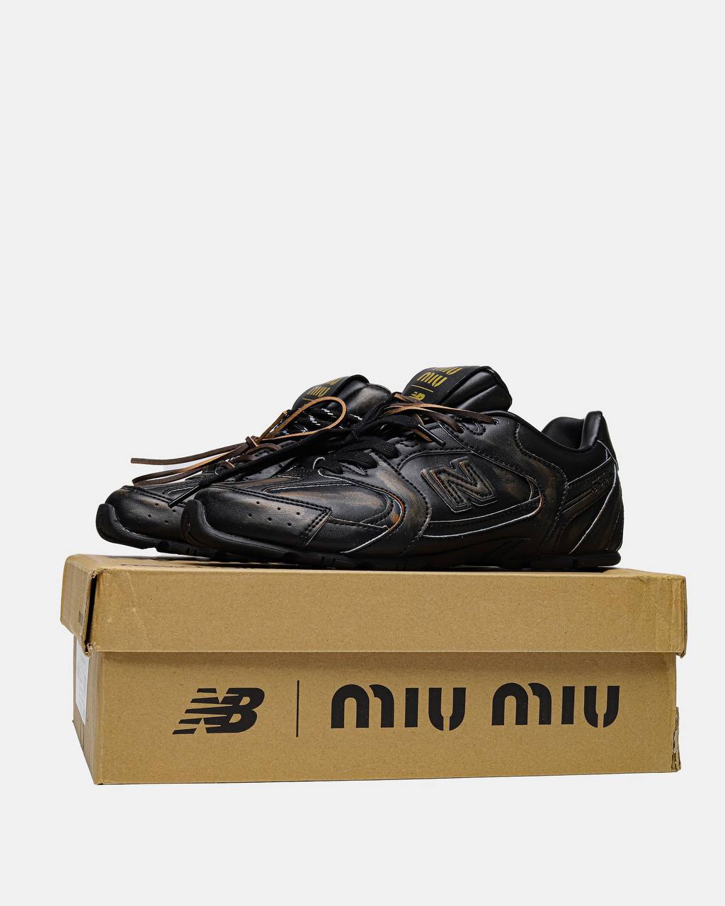 New Balance x MIU MIU Black Brown