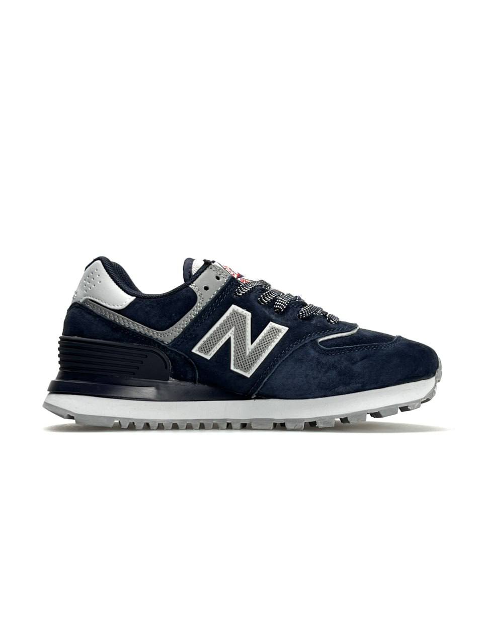 New Balance 574 x Stone Island Navy White