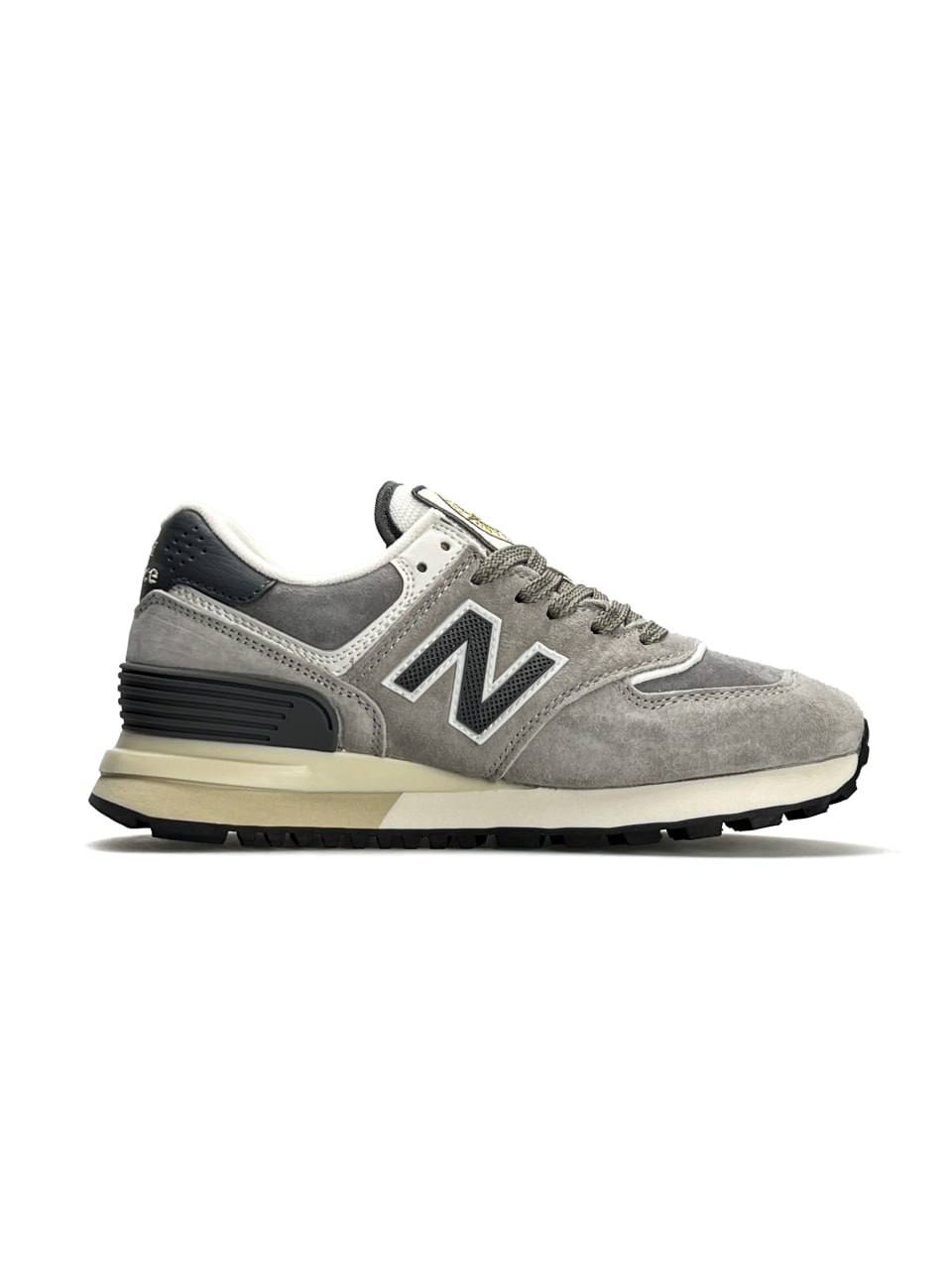 New Balance 574 x Stone Island Gray White