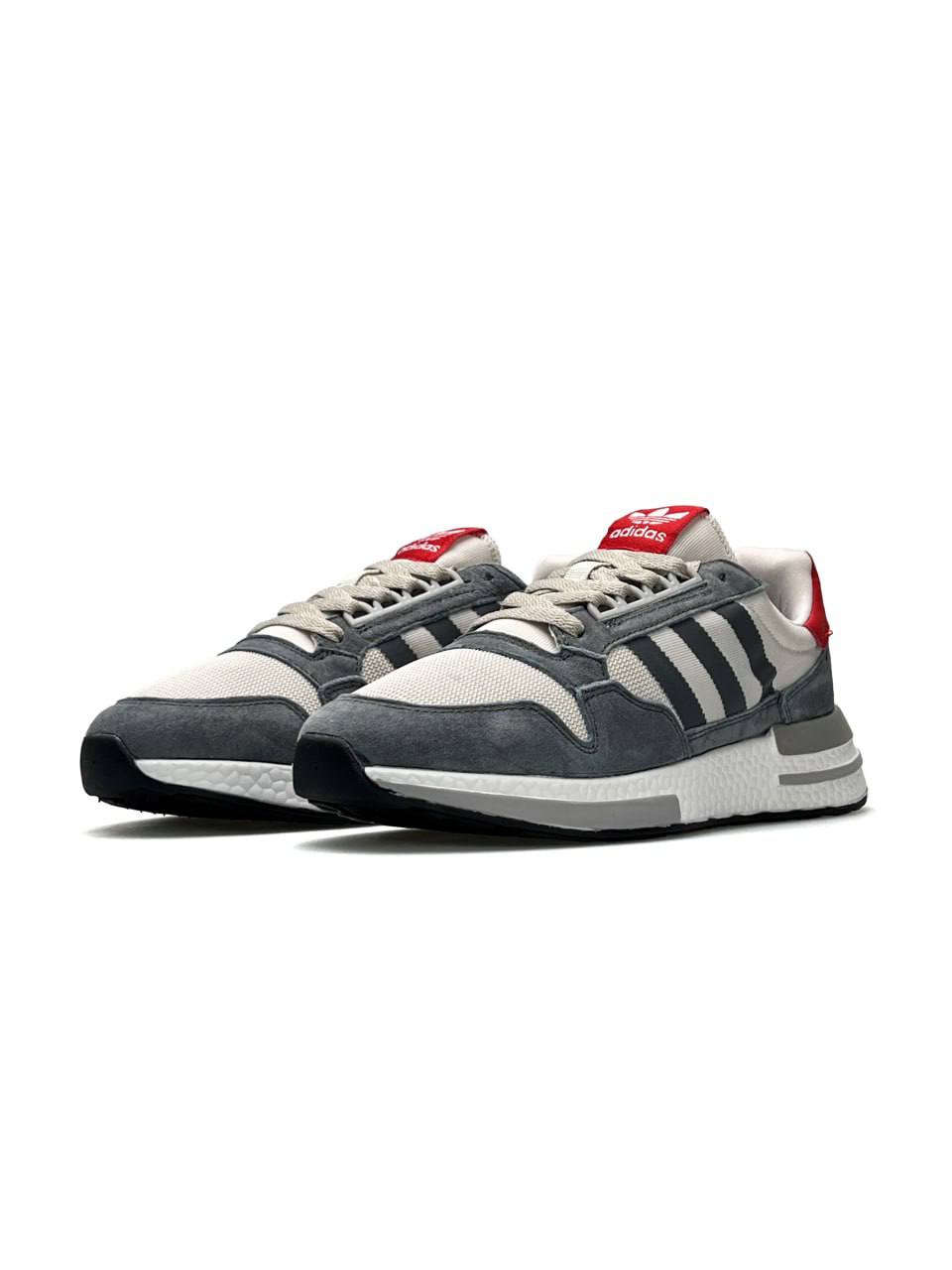 Adidas ZX 500 RM Grey Four Scarlet