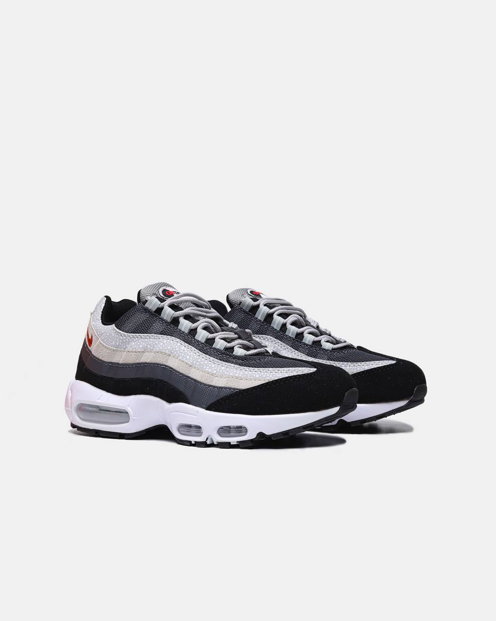 Nike Air Max 95 White Grey / Wolf Grey Rugged Orange