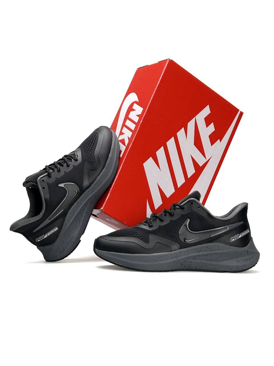 Nike Air Zoom Winflo 8 Shield Black Dark Grey Space