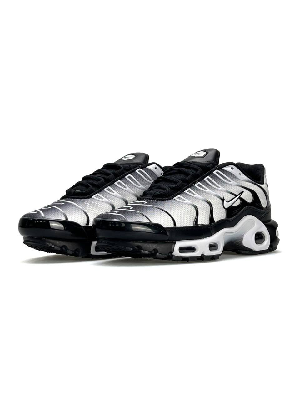 Nike Air Max Plus White Black Gradient
