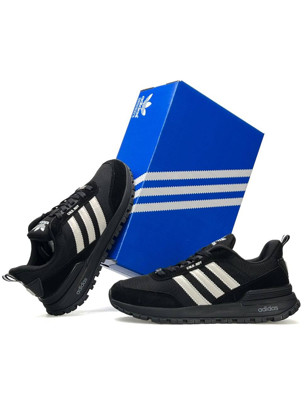 Adidas ZX Street All Black White