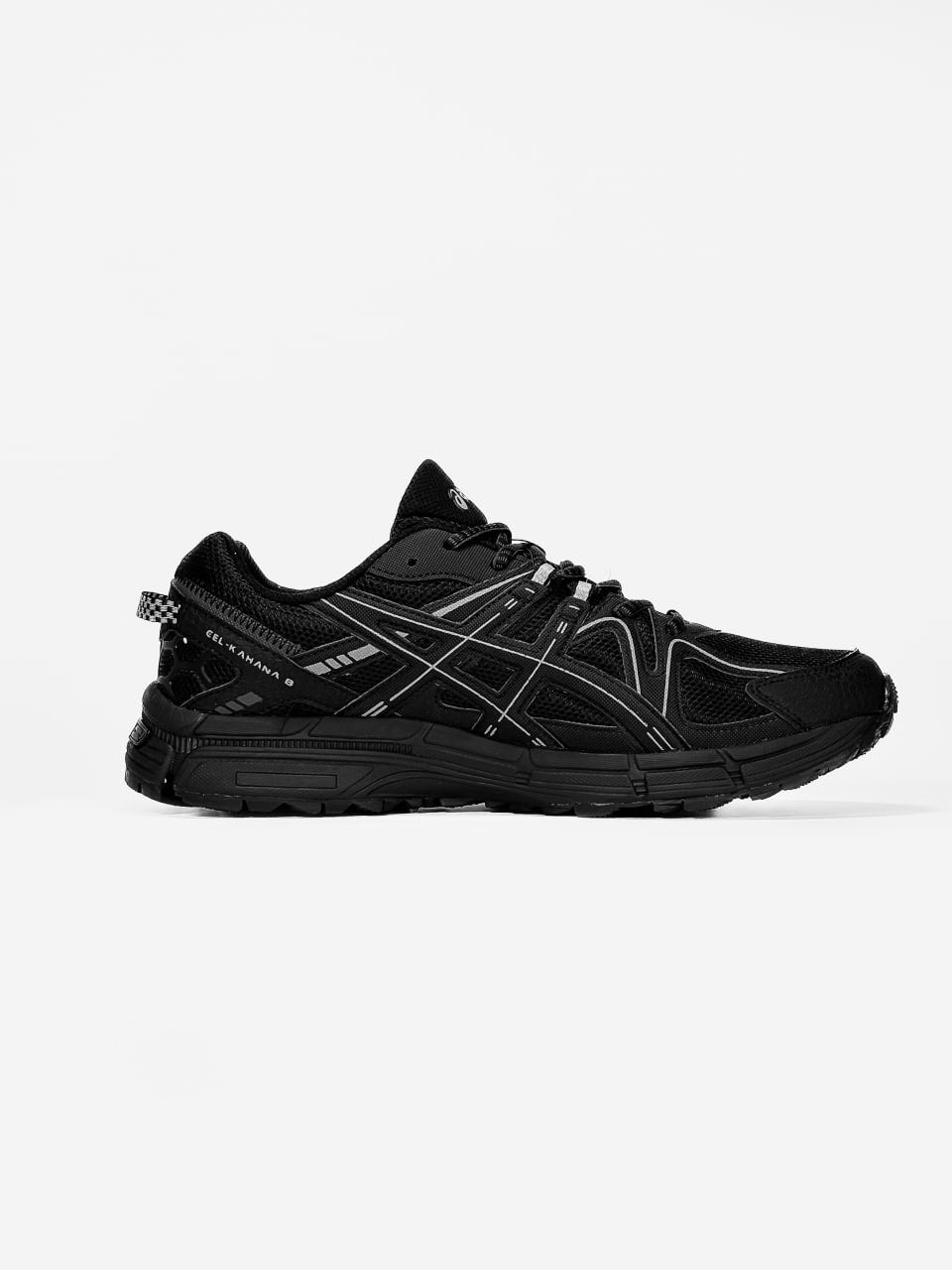 Asics Gel-Kahana 8 Black White Lines Big Size (Великан)