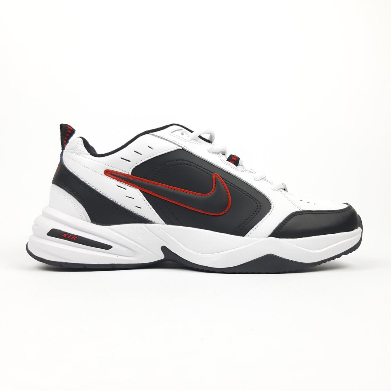 Nike Air Monarch Black Red White Big Size (Великан)