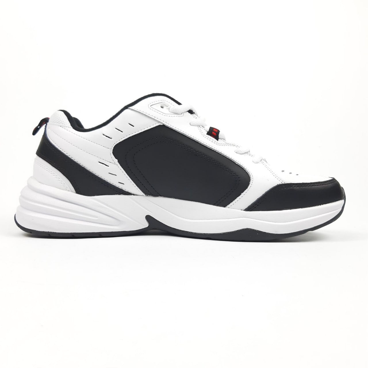 Nike Air Monarch Black Red White Big Size (Великан)