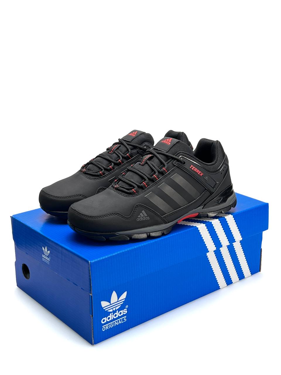 Adidas Terrex Nubuk Black Red