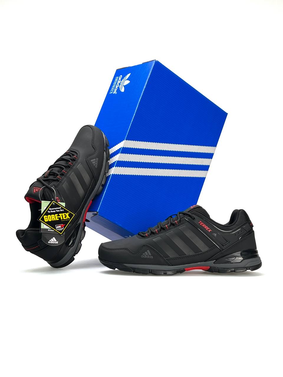 Adidas Terrex Nubuk Black Red