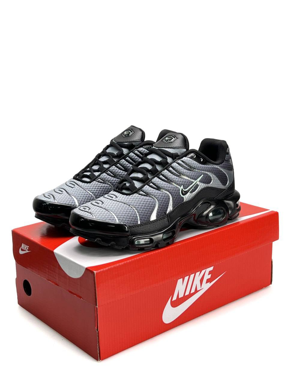 Nike Air Max Plus New Black Grey Silver