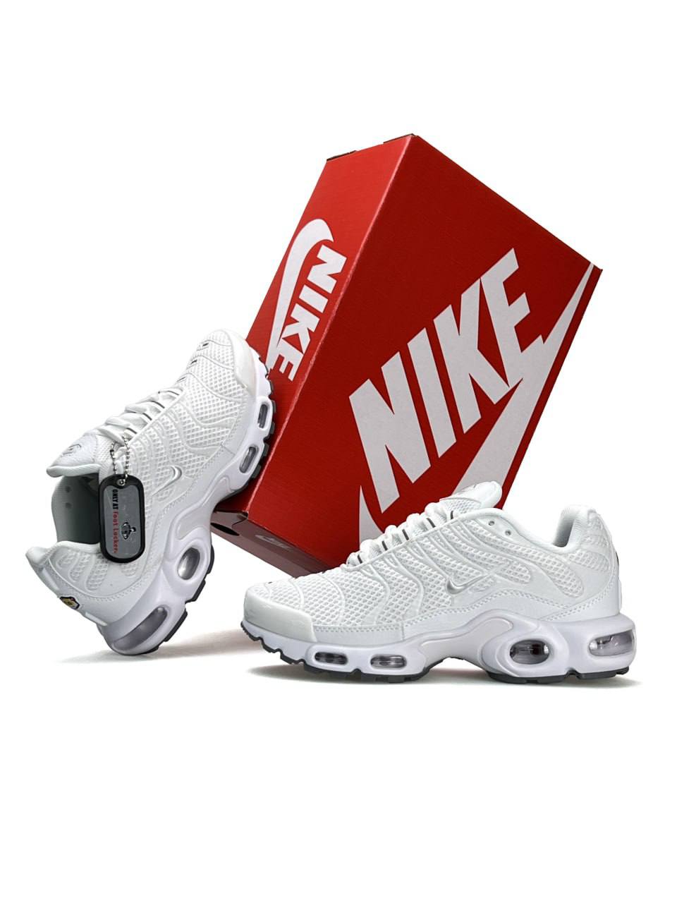 Nike Air Max Plus White Silver