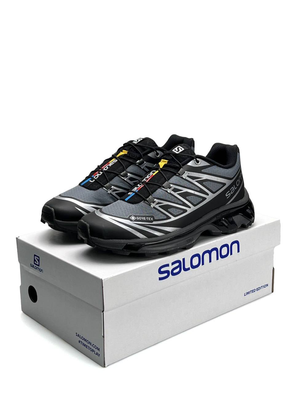 Salomon XT-6 ADV Gore-Tex Black Grey Silver