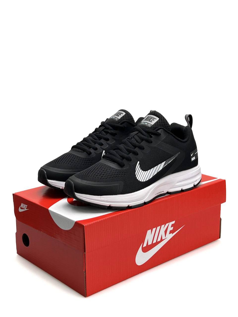 Nike Zoom Structure 17x Black White Stripes