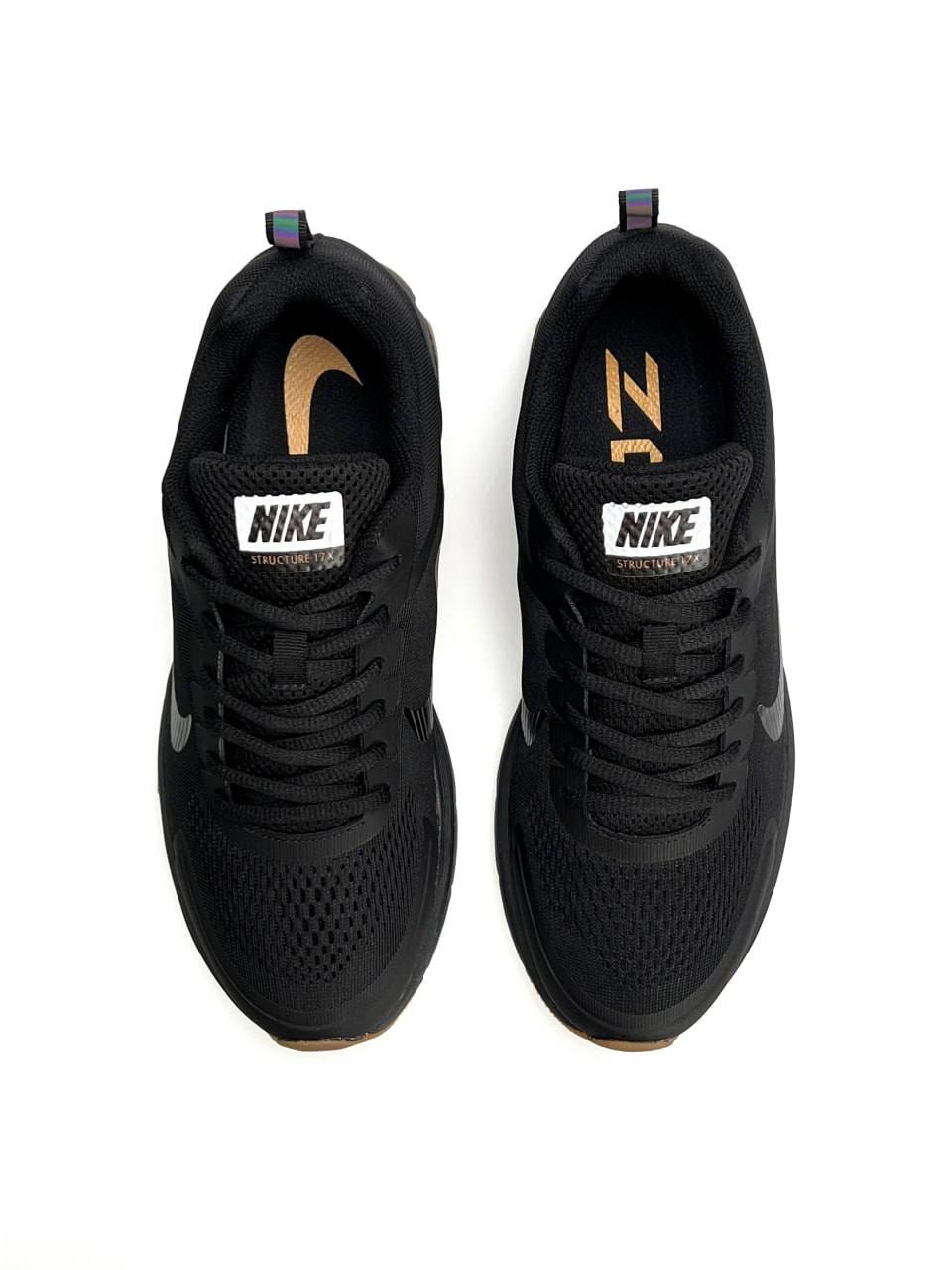Nike Zoom Structure 17x All Black Orange