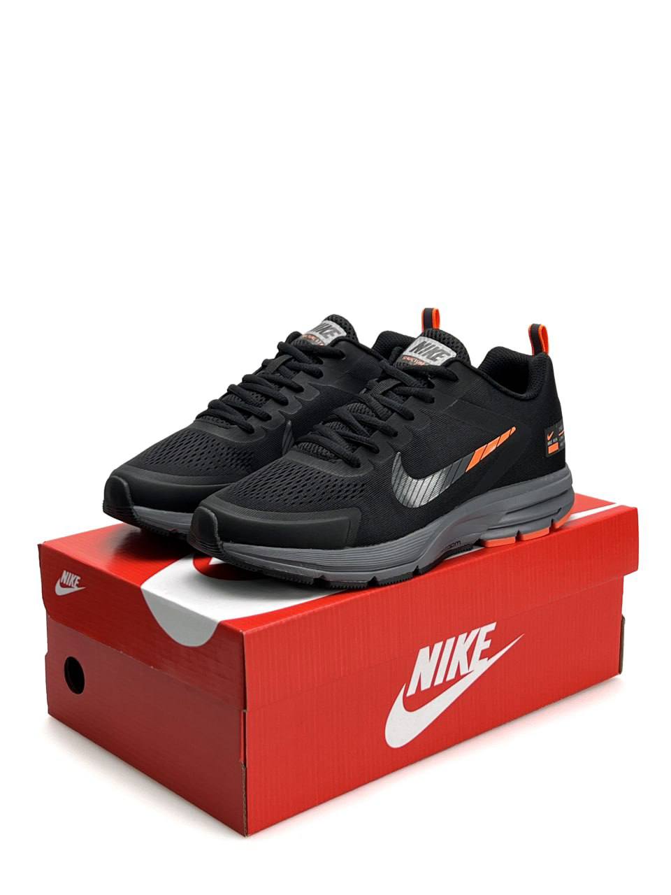 Nike Zoom Structure 17x Black Grey Orange