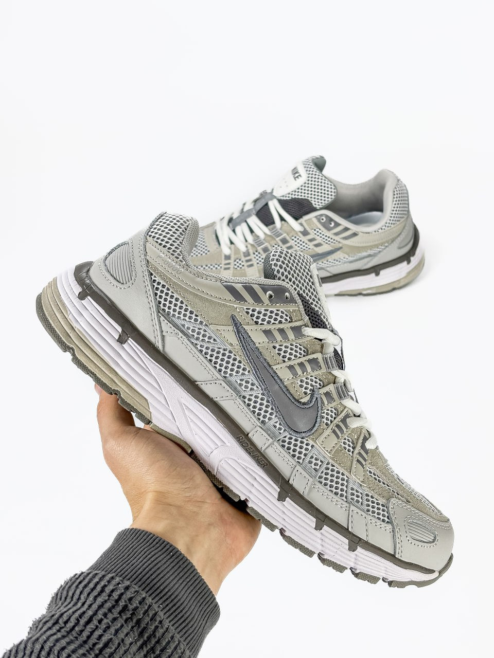 Nike P-6000 Grey White