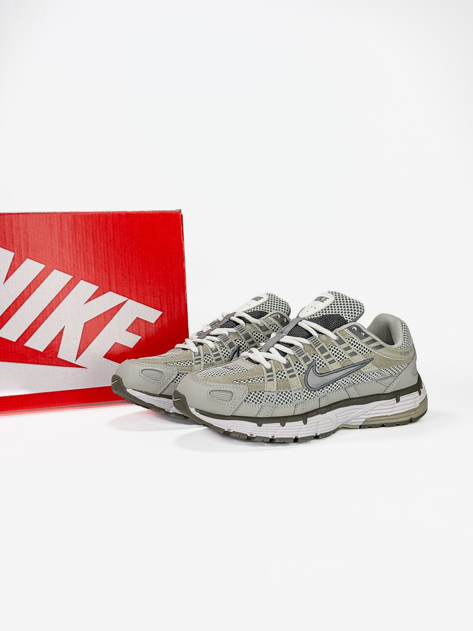 Nike P-6000 Grey White
