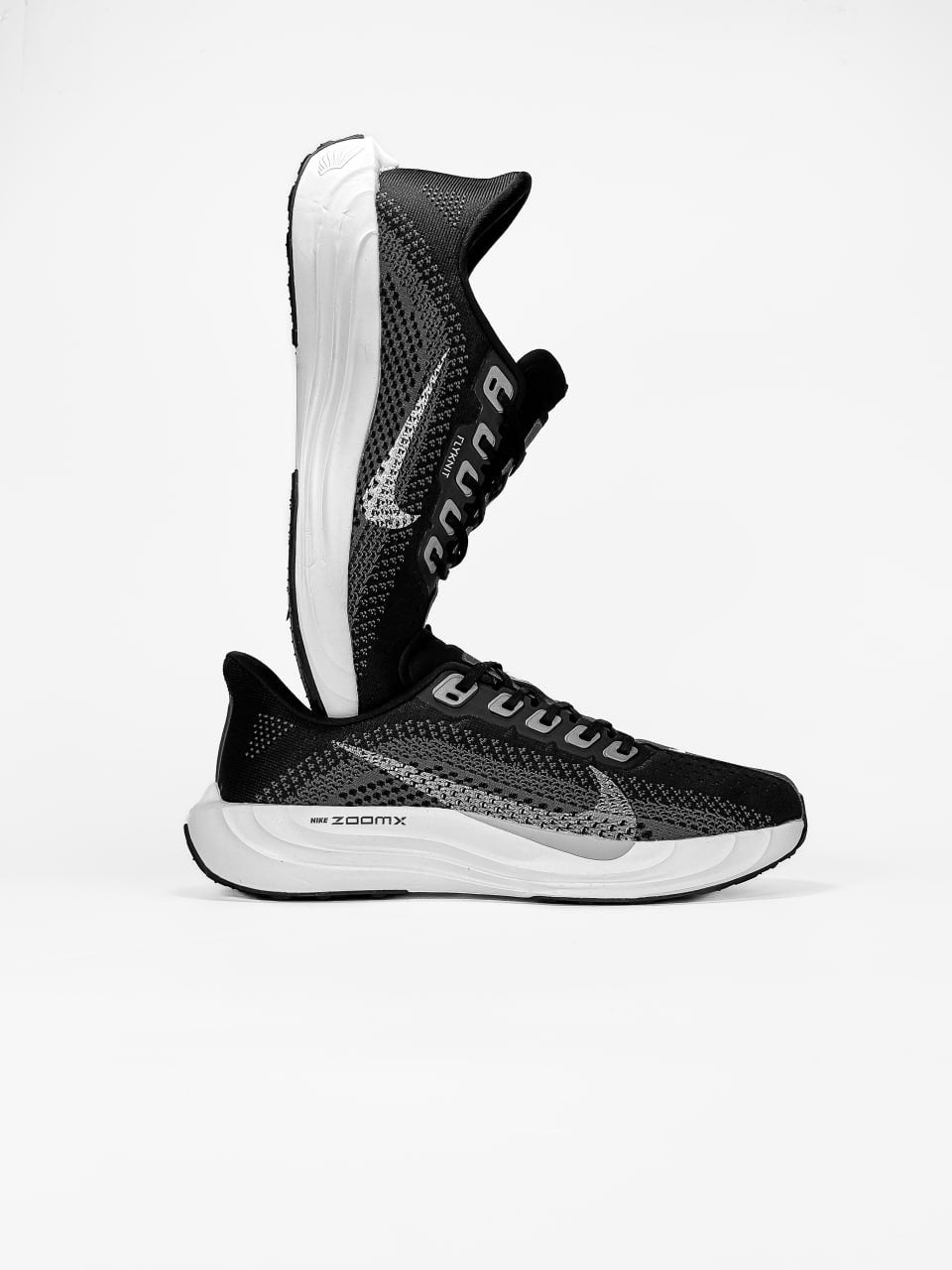 Nike Air Pegasus Road Running Black White
