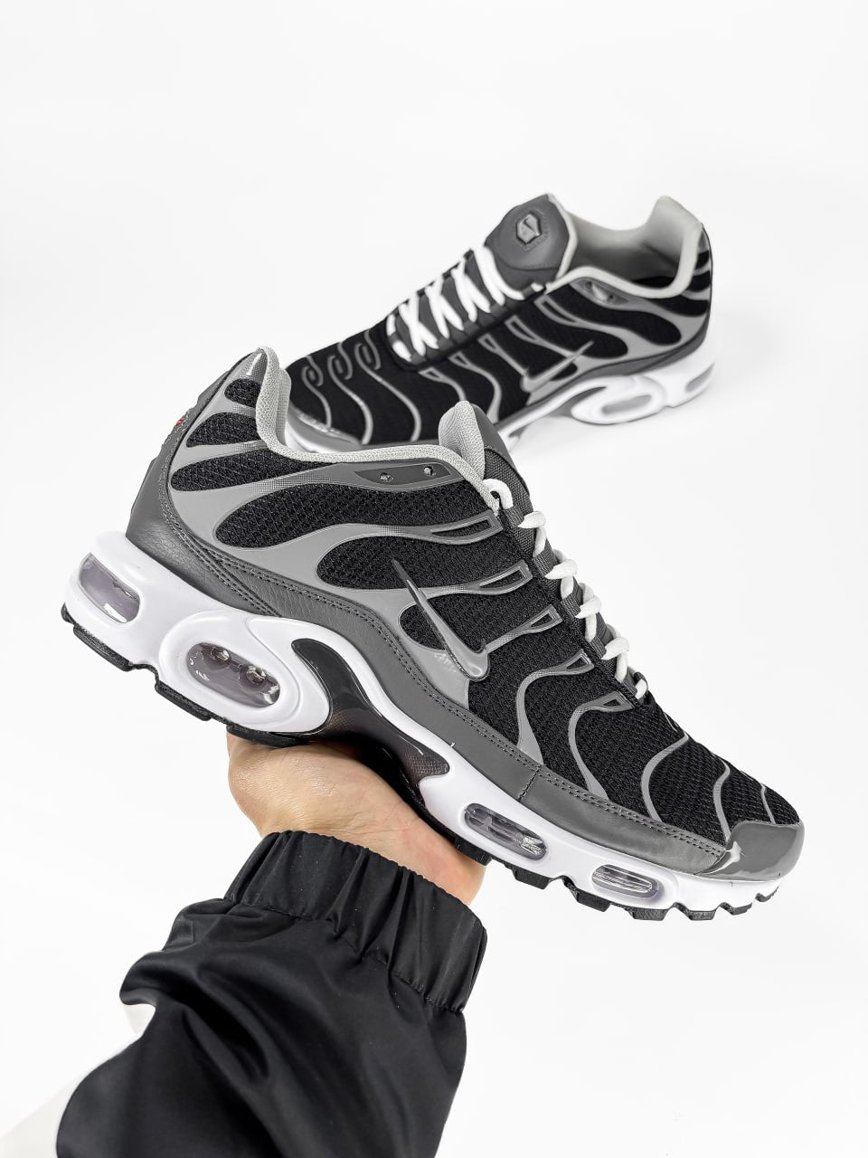 Nike Air Max Tn Black Gray BIG SIZE (Великан)