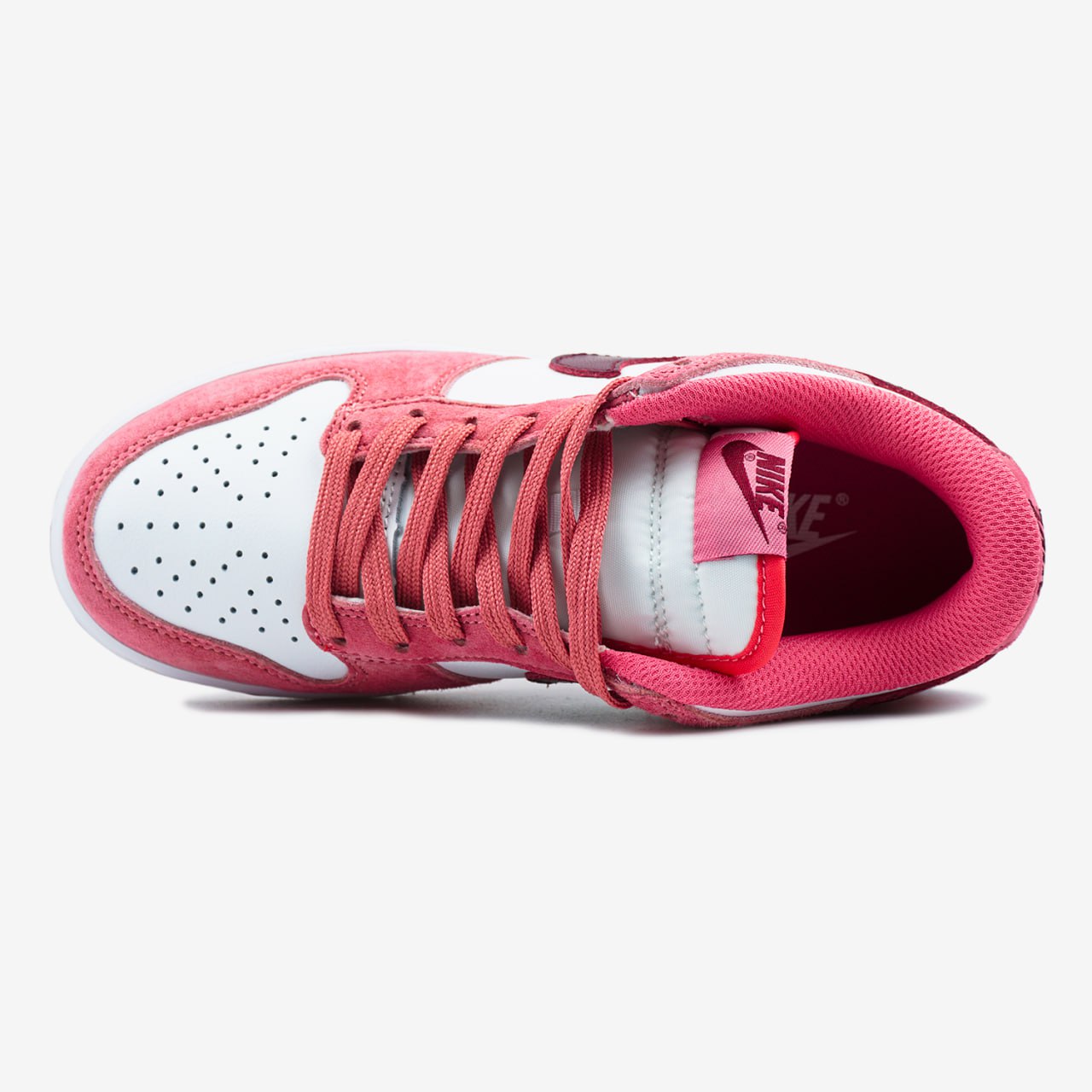 Nike SB Low Dunk Red White Bordo