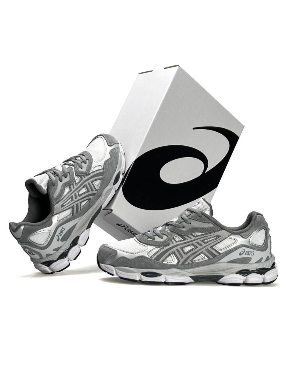 ASICS Gel-NYC Grey Silver White