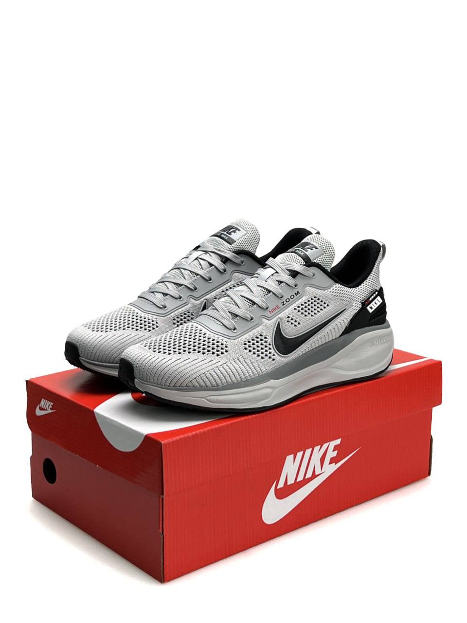 Nike Air Zoom x React Light Grey Black